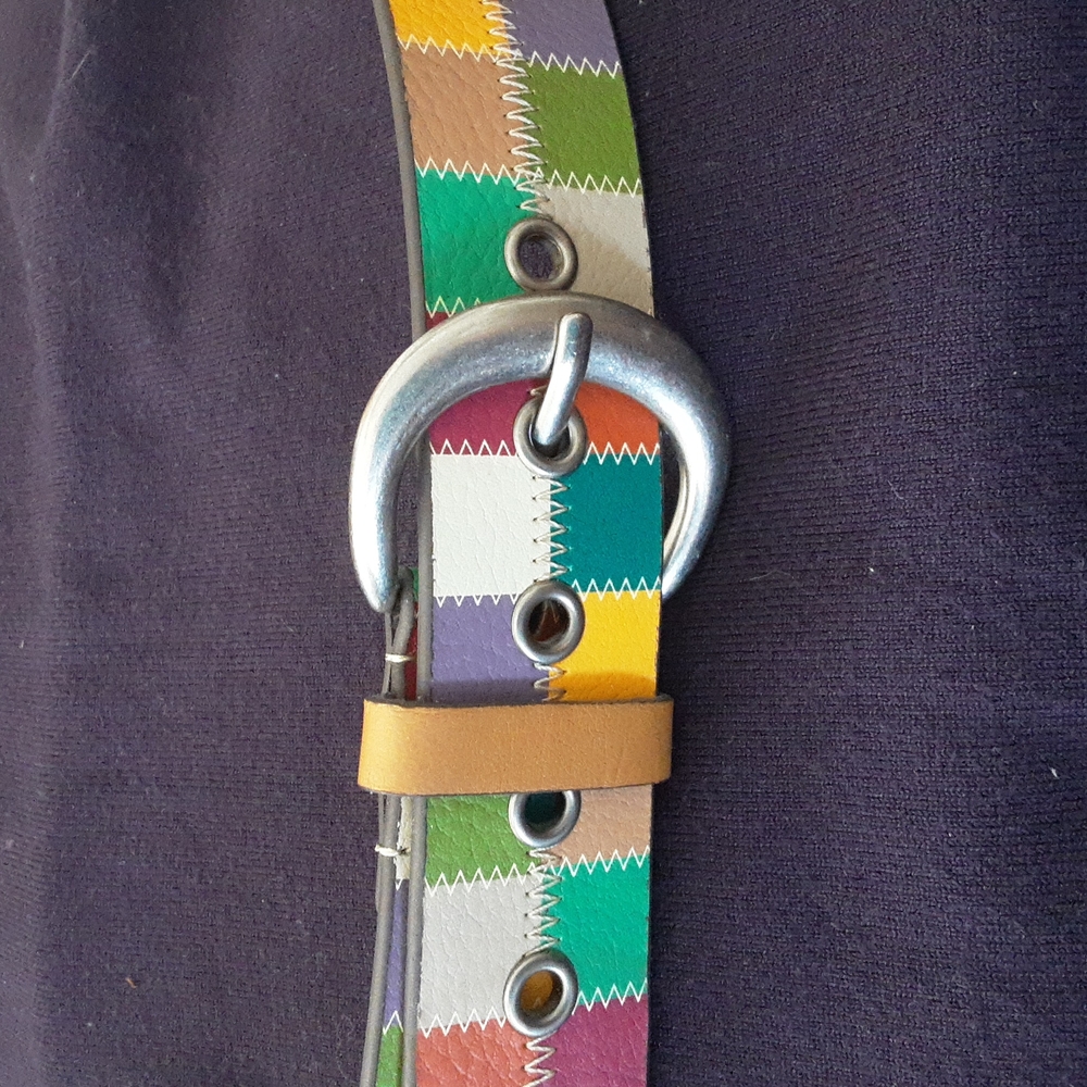 Relic multicolor belt